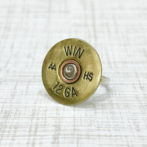 12 Guage Shotgun Bullet Ring