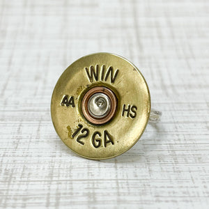 12 Guage Shotgun Bullet Ring